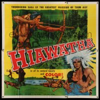 4w089 HIAWATHA 6sh '53 Vince Edwards is the greatest Native American Indian warrior of them all!