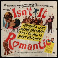 4w094 ISN'T IT ROMANTIC 6sh '48 Veronica Lake musical, your heart will be ringing with singing!
