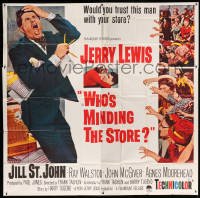 4w108 WHO'S MINDING THE STORE 6sh '63 Jerry Lewis is the unhandiest handyman, Jill St. John
