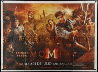 4w182 MUMMY: TOMB OF THE DRAGON EMPEROR advance Argentinean 43x59 '08 Brendan Fraser and Jet Li!