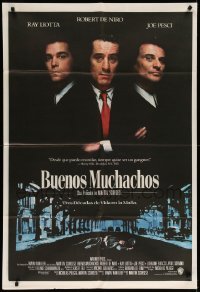 4w207 GOODFELLAS Argentinean '90 Robert De Niro, Joe Pesci, Ray Liotta, Martin Scorsese classic!