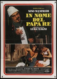 4w286 IN THE NAME OF THE POPE KING Italian 1p '77 Nino Manfredi, In nome del papa re!