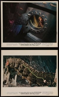 4x278 FIRST MEN IN THE MOON 2 color 8x10 stills '64 Ray Harryhausen special effects, H.G. Wells!
