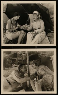 4x997 WICKEDNESS PREFERRED 2 8x10 stills '28 Lew Cody and gorgeous Aileen Pringle on the beach!