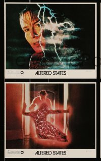 4x020 ALTERED STATES 12 8x10 mini LCs '80 Ken Russell directed, William Hurt, Blair Brown!