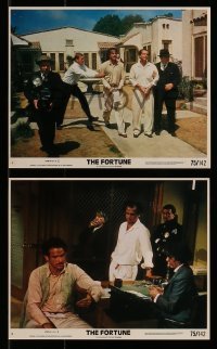 4x242 FORTUNE 3 8x10 mini LCs '75 images of Jack Nicholson & Warren Beatty, Stockard Channing!