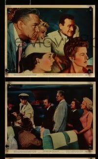 4x183 HIGH & THE MIGHTY 7 color 8x10 stills '54 directed by William Wellman, Laraine Day!