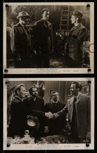 4x794 HOUND OF THE BASKERVILLES 4 8x10 stills '59 Hammer, Cushing as Sherlock, Morell as Watson!