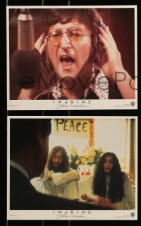 4x193 IMAGINE 6 8x10 mini LCs '88 great images of former Beatle John Lennon & Sean, Yoko Ono!