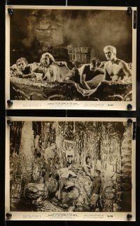 4x659 JOURNEY TO THE CENTER OF THE EARTH 7 8x10 stills '59 Jules Verne, Boone, Mason, Dahl!
