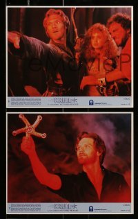 4x118 KRULL 8 8x10 mini LCs '83 Ken Marshall & Lysette Anthony, cool special effects scenes!