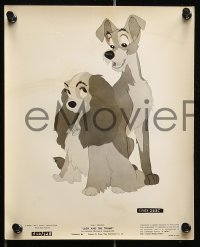 4x802 LADY & THE TRAMP 4 8x10 stills R62 Disney classic cartoon, great images of the top dog cast!