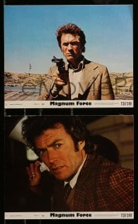 4x221 MAGNUM FORCE 4 8x10 mini LCs '73 great images of Clint Eastwood as Dirty Harry!