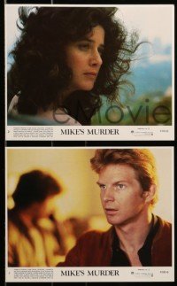 4x129 MIKE'S MURDER 8 8x10 mini LCs '83 great images of Debra Winger, Mark Keyloun!