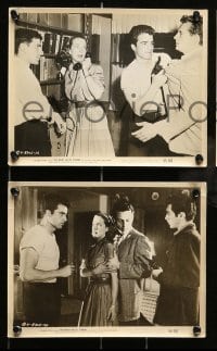 4x881 NIGHT HOLDS TERROR 3 8x10 stills '55 Jack Kelly, one with young John Cassavetes!