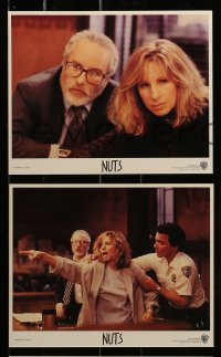 4x142 NUTS 8 8x10 mini LCs '87 is Barbra Streisand a murderer or is she crazy!