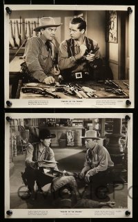4x548 PIRATES OF THE PRAIRIE 9 8x10 stills '42 cool western images of fighting cowboy Tim Holt!