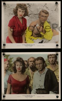 4x255 PRIDE & THE PASSION 3 color 8x10 stills '57 Cary Grant, Sophia Loren, Frank Sinatra, Kramer!