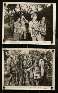 4x669 SCREAMING EAGLES 7 8x10 stills '56 the untold story of the 101st Airborne's Hell Raiders!