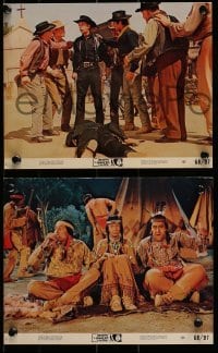 4x258 SHAKIEST GUN IN THE WEST 3 8x10 mini LCs '68 cool western images of scared cowboy Don Knotts!