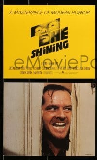 4x057 SHINING 9 8x10 mini LCs '80 Stephen King & Stanley Kubrick, Jack Nicholson, Shelley Duvall!