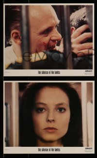 4x259 SILENCE OF THE LAMBS 3 8x10 mini LCs '91 Jonathan Demme, Jodie Foster, Ted Levine!