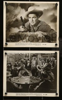4x469 STAMPEDE 12 8x10 stills '49 cowboy western images of Rod Cameron & pretty Gale Storm!