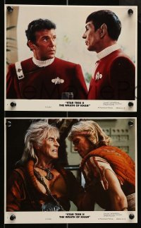4x229 STAR TREK II 4 8x10 mini LCs '82 The Wrath of Khan, Leonard Nimoy, William Shatner!
