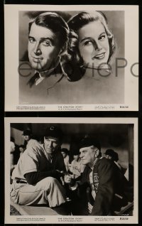 4x373 STRATTON STORY 19 8x10 stills R56 Jimmy Stewart as baseball legend, pretty June Allyson!