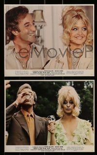 4x038 THERE'S A GIRL IN MY SOUP 11 color 8x10 stills '71 Goldie Hawn, directed by Roy Boulting!