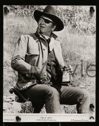 4x720 TRUE GRIT 6 8x10 stills '69 John Wayne as Rooster Cogburn, with big gun and Kim Darby!