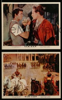 4x017 BEN-HUR 16 color English FOH LCs '60 Charlton Heston, William Wyler classic epic!