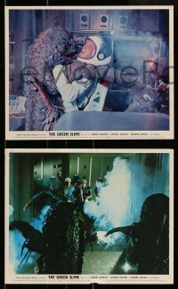 4x244 GREEN SLIME 3 color English FOH LCs '69 classic cheesy sci-fi movie, great images!
