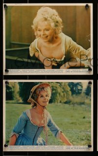 4x194 LOCK UP YOUR DAUGHTERS 6 color English FOH LCs '69 Susannah York, Glynis Johns