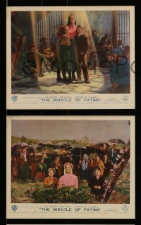 4x195 MIRACLE OF OUR LADY OF FATIMA 6 color English FOH LCs '52 it reaches deep inside you!