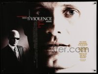 4y187 HISTORY OF VIOLENCE British quad '05 David Cronenberg, Viggo Mortensen, Ed Harris