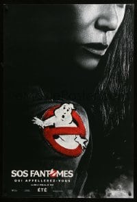 4y035 GHOSTBUSTERS teaser Canadian 1sh '16 completely different close-up Kristen Wiig and logo!