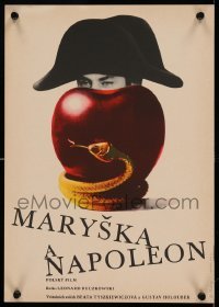 4y524 MARIA & NAPOLEON Czech 11x16 '67 Leonard Buczkowski's Marysia i Napoleon, Bidlo art!