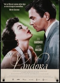 4y383 PANDORA & THE FLYING DUTCHMAN French 17x23 R13 different close up of Mason & Ava Gardner!
