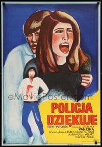 4y875 EXECUTION SQUAD Polish 23x33 '76 Enrico Maria Salerno, Maria Mucha Ihnatowicz artwork!