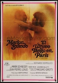 4y293 LAST TANGO IN PARIS Spanish '78 Marlon Brando, Maria Schneider, Bernardo Bertolucci