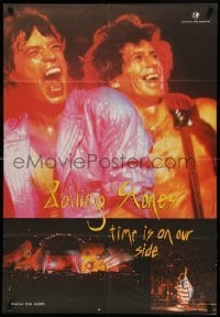 4y295 LET'S SPEND THE NIGHT TOGETHER Spanish '83 great image of Mick Jagger & Keith Richards!