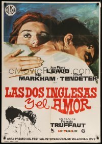 4y322 TWO ENGLISH GIRLS Spanish '72 Francois Truffaut directed, Jean-Pierre Leaud!