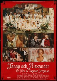 4y053 FANNY & ALEXANDER Swedish '82 Pernilla Allwin, Bertil Guve, classic by Ingmar Bergman, rare!
