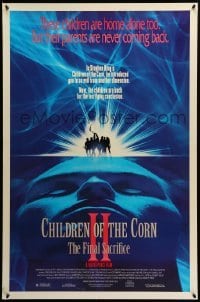 4z610 CHILDREN OF THE CORN 2 1sh '92 Stephen King, Terence Knox, The Final Sacrifice!