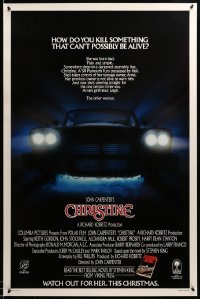 4z611 CHRISTINE advance 1sh '83 written by Stephen King, directed by John Carpenter, killer car!