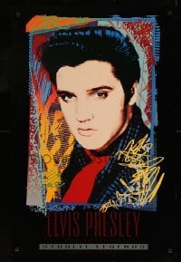 4z439 ELVIS PRESLEY 24x36 commercial poster '93 great art and image of the King by Jim Evans!