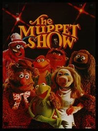 4z450 MUPPET SHOW 21x28 commercial poster '70s Jim Henson, Kermit, Piggy, Gonzo, Animal & more!