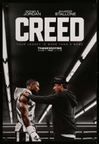 4z627 CREED teaser DS 1sh '15 image of Sylvester Stallone as Rocky Balboa with Michael Jordan!