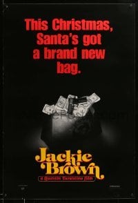 4z737 JACKIE BROWN teaser 1sh '97 Quentin Tarantino, Santa's got a brand new bag!